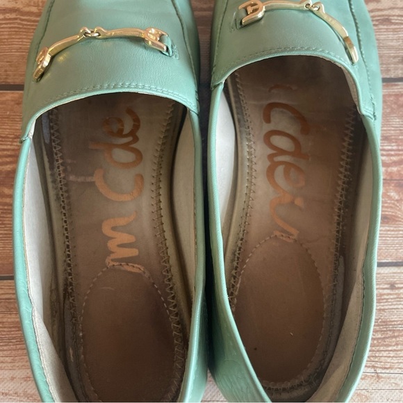 Sam Edelman Women\'s Loraine Tailored green slippers loafers size 8